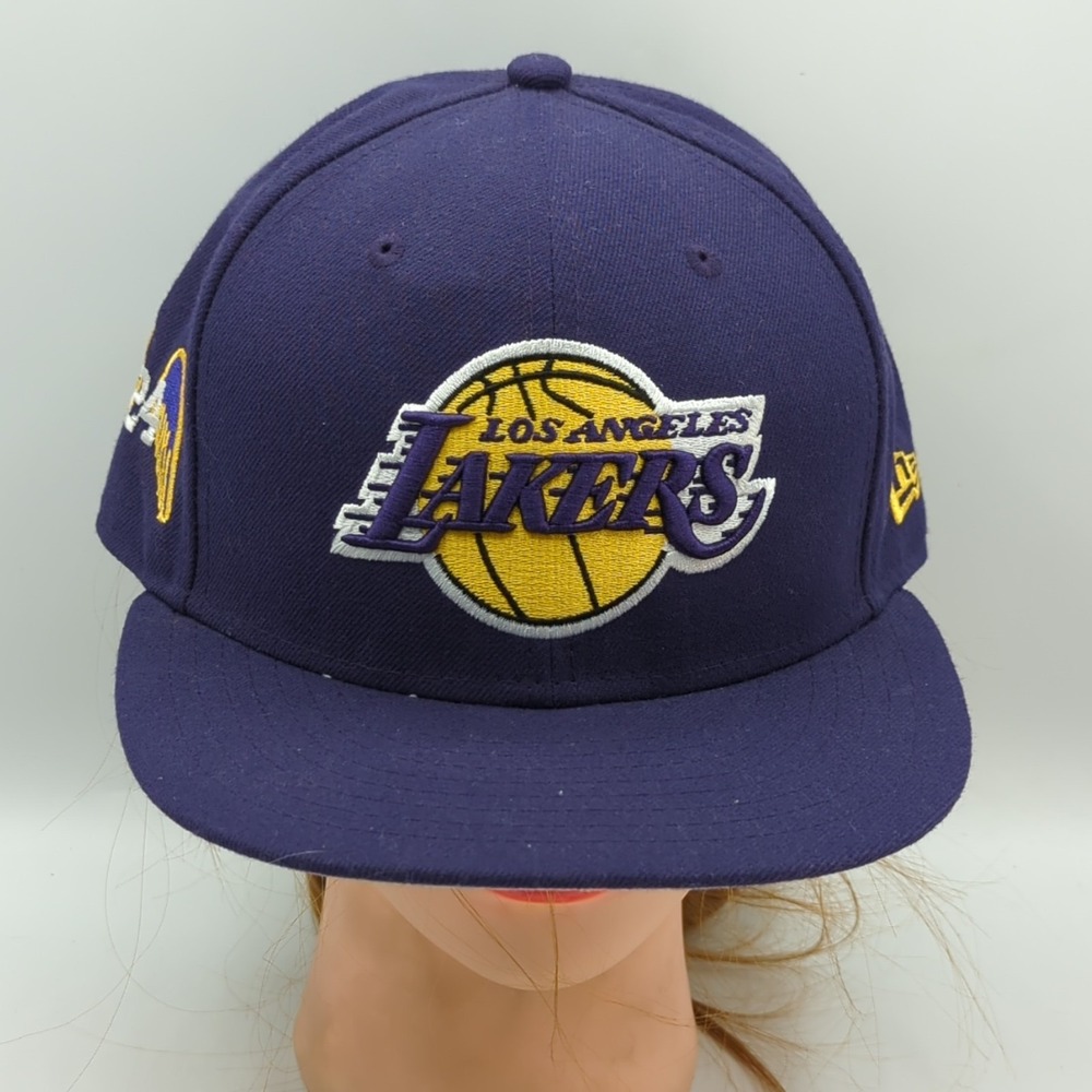 Los Angeles Lakers Kobe Bryant #24 Tribute Hat 7 3/8 New Era 59FIFTY Fitted Cap